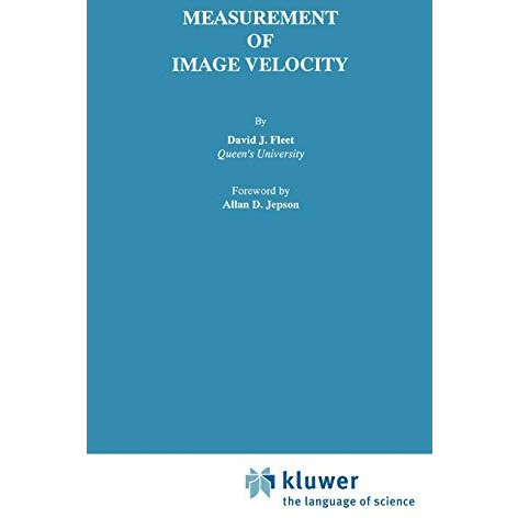 Measurement of Image Velocity [Hardcover]