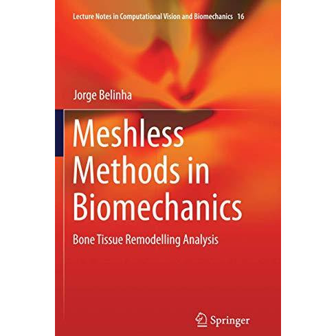 Meshless Methods in Biomechanics: Bone Tissue Remodelling Analysis [Paperback]