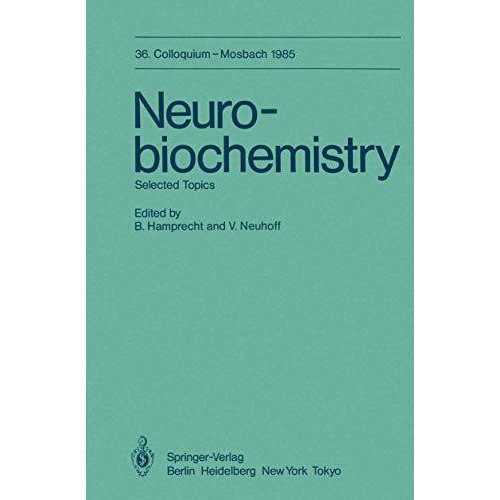 Neurobiochemistry: Selected Topics [Paperback]