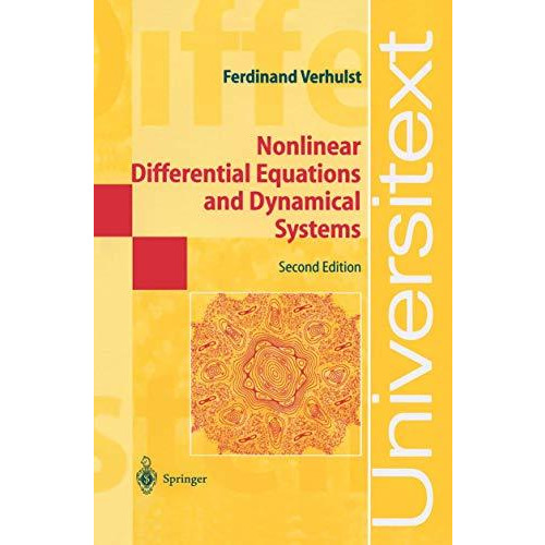 Nonlinear Differential Equations and Dynamical Systems [Paperback]