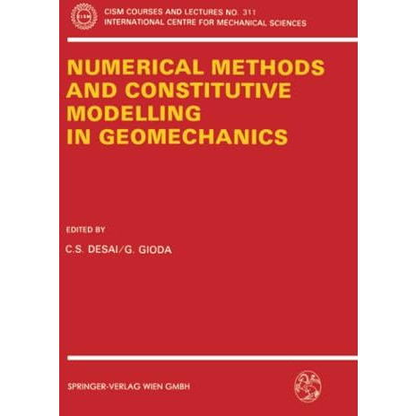 Numerical Methods and Constitutive Modelling in Geomechanics [Paperback]