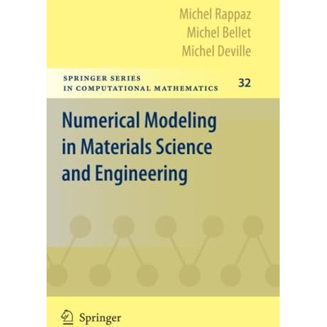 Numerical Modeling in Materials Science and Engineering [Paperback]