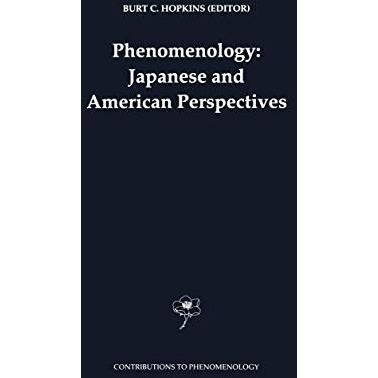 Phenomenology: Japanese and American Perspectives [Paperback]