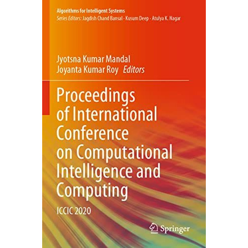 Proceedings of International Conference on Computational Intelligence and Comput [Paperback]