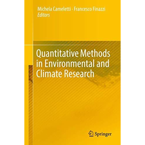 Quantitative Methods in Environmental and Climate Research [Hardcover]