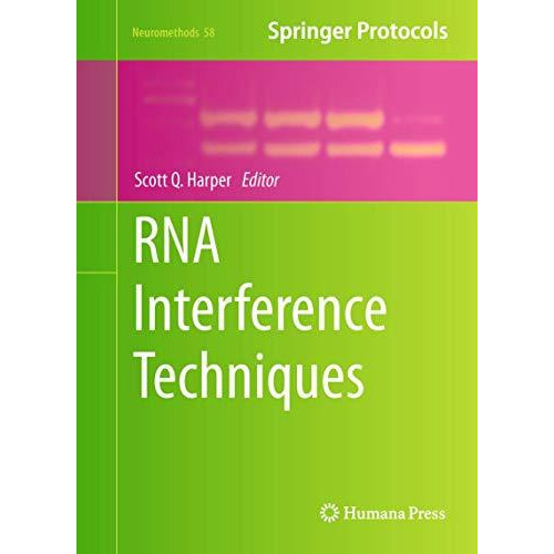 RNA Interference Techniques [Hardcover]