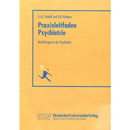 Rechtsfragen in der Psychiatrie [Paperback]