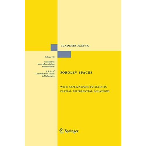 Sobolev Spaces: with Applications to Elliptic Partial Differential Equations [Paperback]