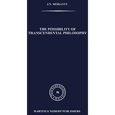 The Possibility of Transcendental Philosophy [Paperback]