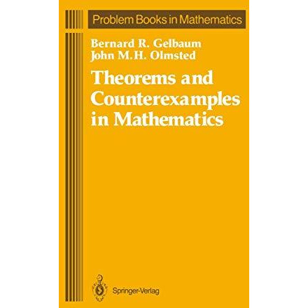 Theorems and Counterexamples in Mathematics [Hardcover]