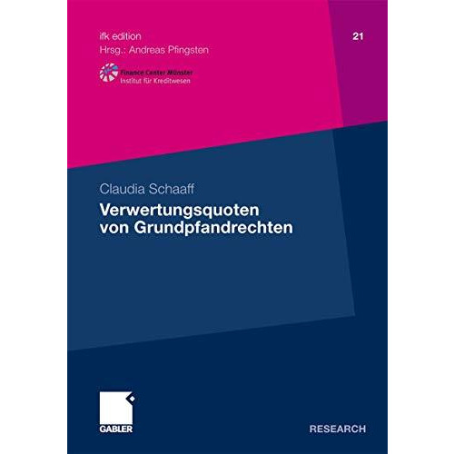 Verwertungsquoten von Grundpfandrechten [Paperback]