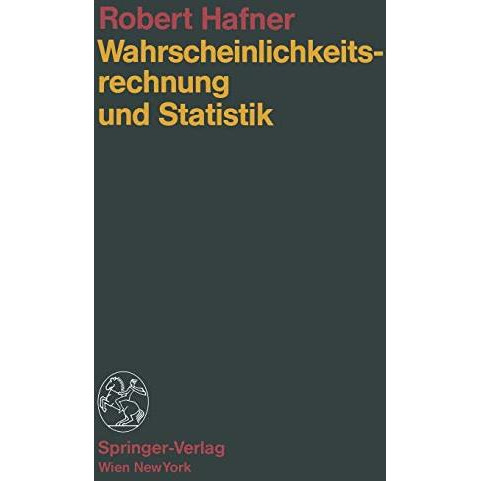 Wahrscheinlichkeitsrechnung und Statistik [Paperback]