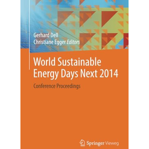 World Sustainable Energy Days Next 2014: Conference Proceedings [Paperback]