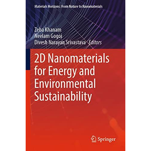 2D Nanomaterials for Energy and Environmental Sustainability [Paperback]