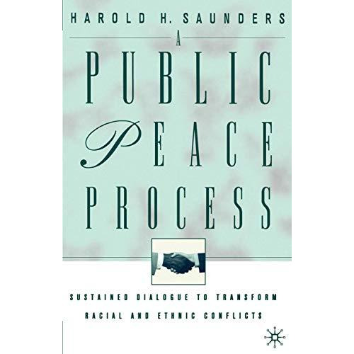 A Public Peace Process: Sustained Dialogue to Transform Racial and Ethnic Confli [Paperback]