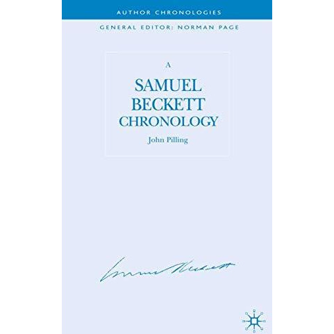 A Samuel Beckett Chronology [Hardcover]