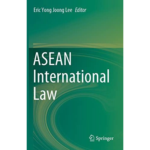 ASEAN International Law [Paperback]