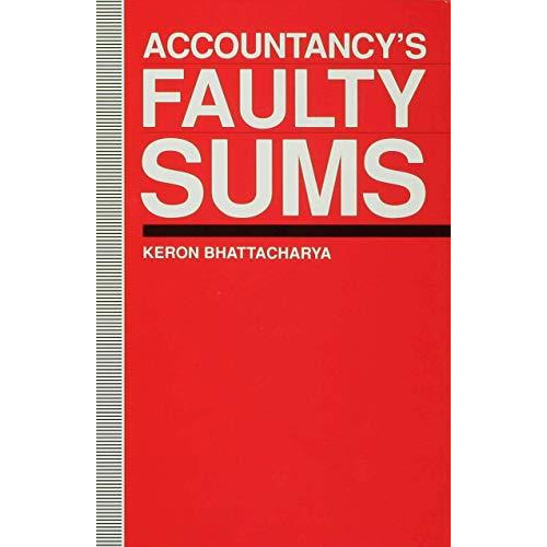 Accountancys Faulty Sums [Hardcover]