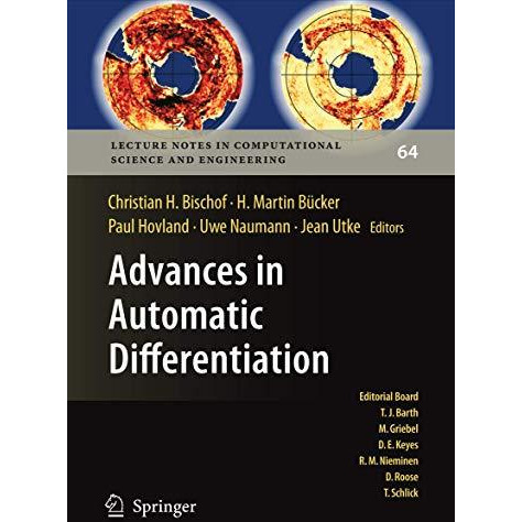 Advances in Automatic Differentiation [Paperback]