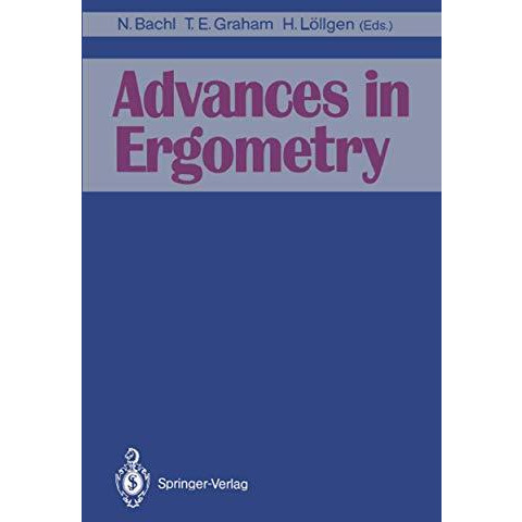 Advances in Ergometry [Paperback]