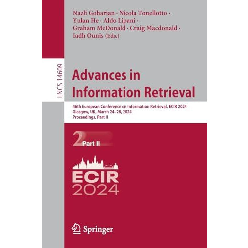 Advances in Information Retrieval: 46th European Conference on Information Retri [Paperback]