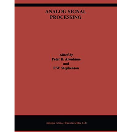 Analog Signal Processing [Paperback]