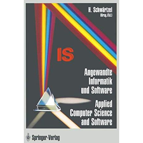 Angewandte Informatik und Software / Applied Computer Science and Software: Wiss [Paperback]