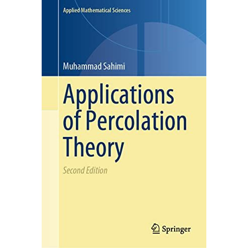 Applications of Percolation Theory [Hardcover]