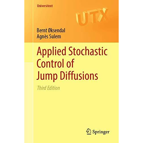 Applied Stochastic Control of Jump Diffusions [Paperback]