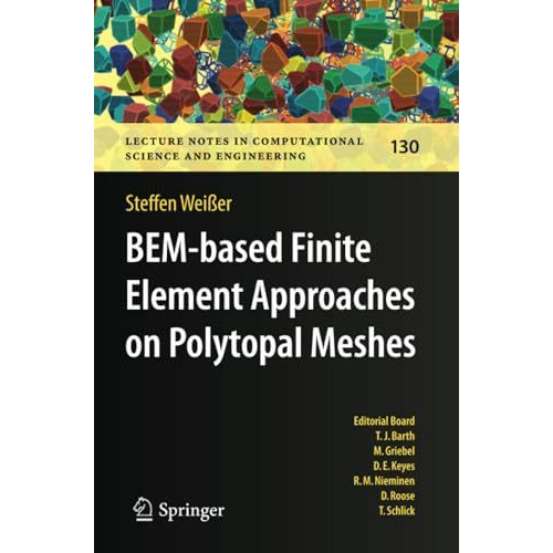 BEM-based Finite Element Approaches on Polytopal Meshes [Paperback]