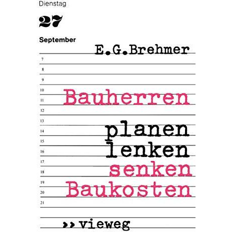 Bauherren planen, lenken, senken Baukosten [Paperback]