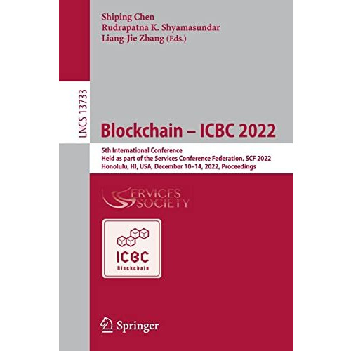 Blockchain  ICBC 2022: 5th International Conference, Held as part of the Servic [Paperback]