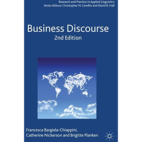 Business Discourse [Hardcover]