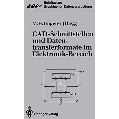 CAD-Schnittstellen und Datentransferformate im Elektronik-Bereich [Paperback]