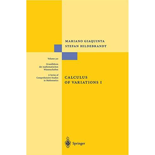 Calculus of Variations I [Hardcover]