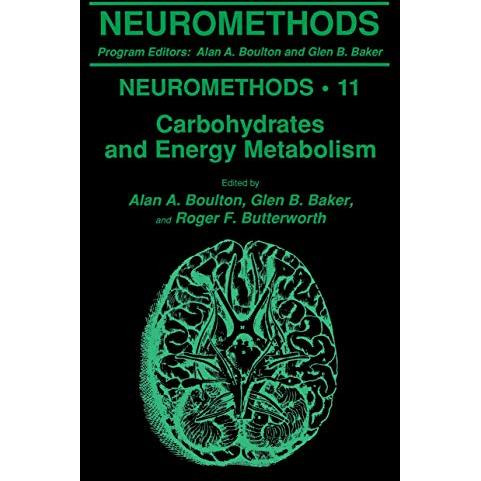 Carbohydrates and Energy Metabolism [Paperback]