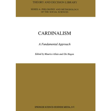 Cardinalism: A Fundamental Approach [Paperback]