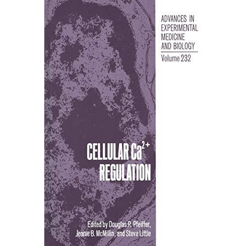 Cellular Ca2+ Regulation [Paperback]