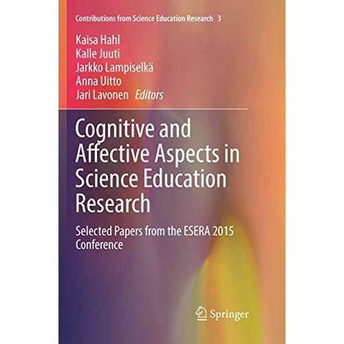 Cognitive and Affective Aspects in Science Education Research: Selected Papers f [Paperback]