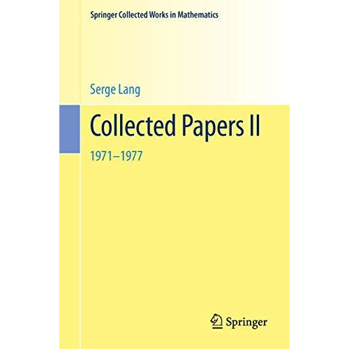 Collected Papers II: 19711977 [Paperback]