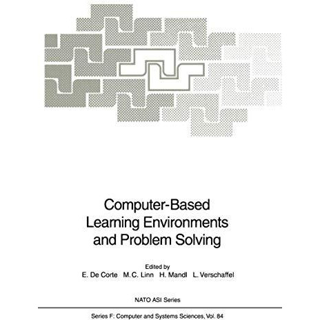 Computer-Based Learning Environments and Problem Solving [Paperback]