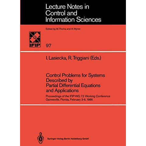 Control Problems for Systems Described by Partial Differential Equations and App [Paperback]