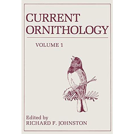 Current Ornithology [Paperback]