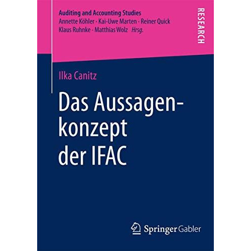 Das Aussagenkonzept der IFAC: Eine theoretische und empirische Analyse der Eignu [Paperback]