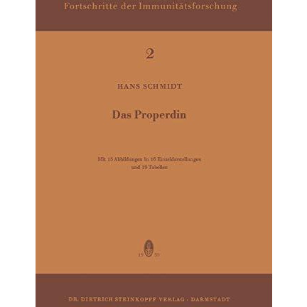 Das Properdin [Paperback]