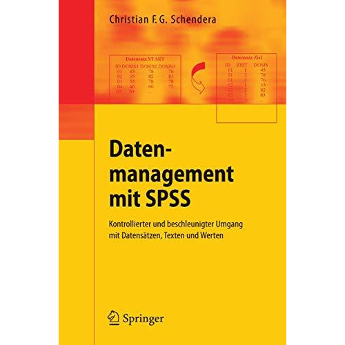 Datenmanagement mit SPSS: Kontrollierter und beschleunigter Umgang mit Datens?tz [Paperback]