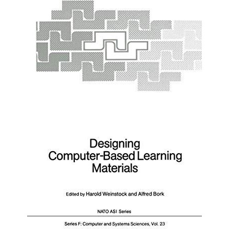 Designing Computer-Based Learning Materials [Paperback]