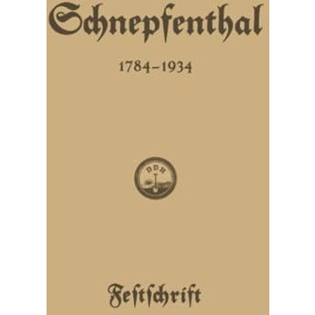 Die Erziehungsanstalt Schnepfenthal 17841934 [Paperback]