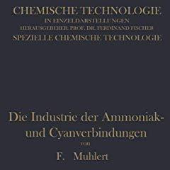 Die Industrie der Ammoniak- und Cyanverbindungen [Paperback]