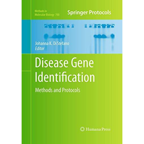 Disease Gene Identification: Methods and Protocols [Paperback]